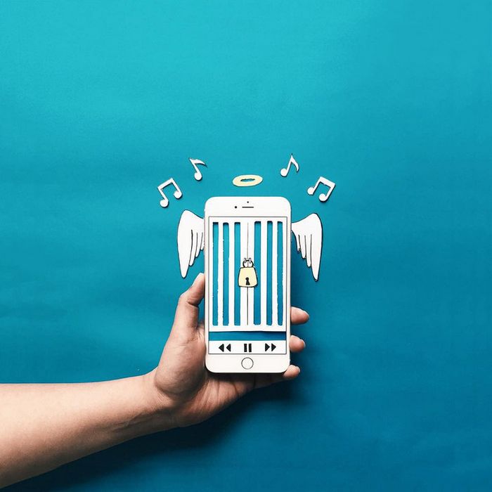 Um artista cria pequenos mundos imaginários com seu iPhone (25 fotos) 15