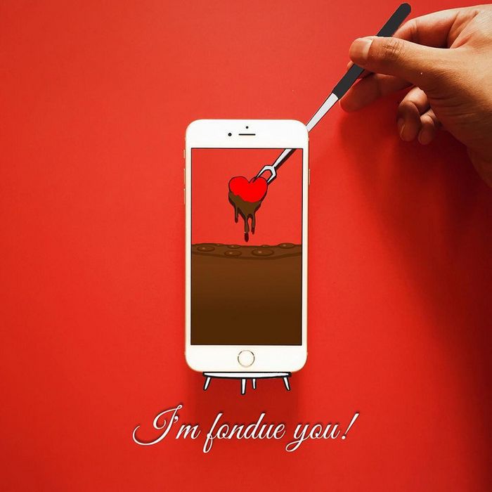 Um artista cria pequenos mundos imaginários com seu iPhone (25 fotos) 21