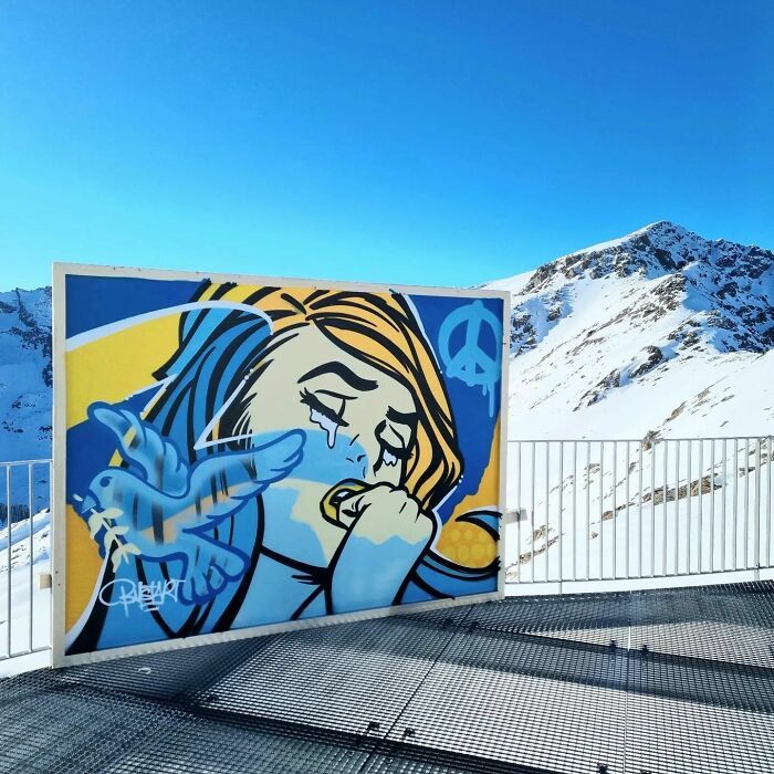 45 artes de rua incríveis que mostra apoio à Ucrânia 3