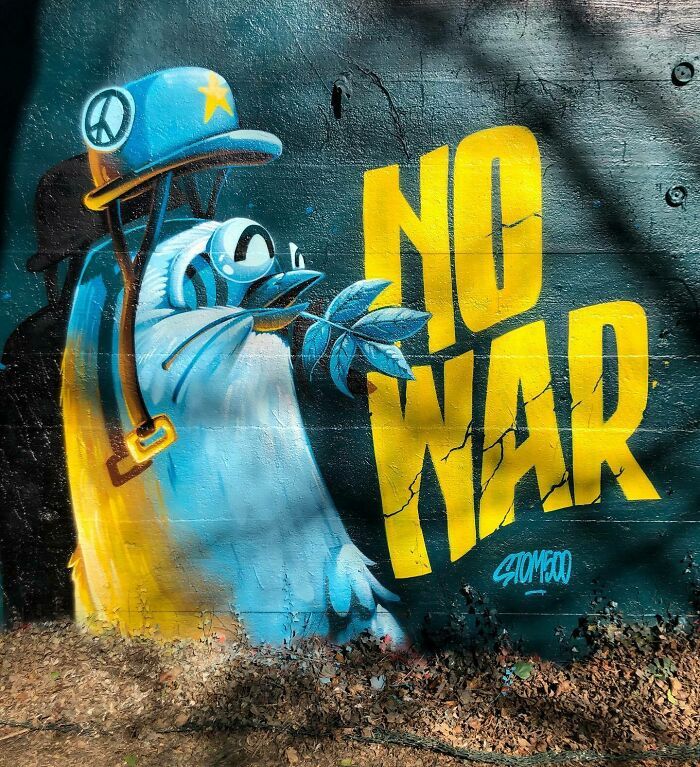 45 artes de rua incríveis que mostra apoio à Ucrânia 4