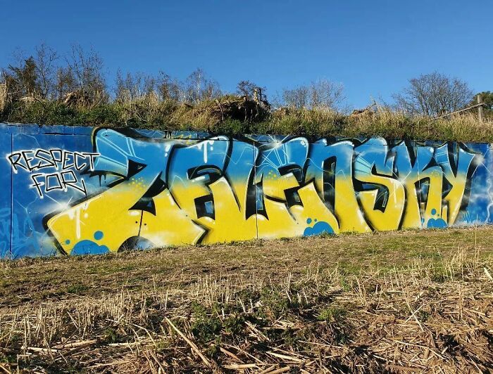 45 artes de rua incríveis que mostra apoio à Ucrânia 10