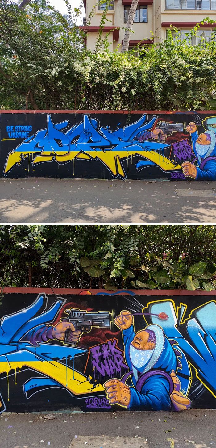 45 artes de rua incríveis que mostra apoio à Ucrânia 29