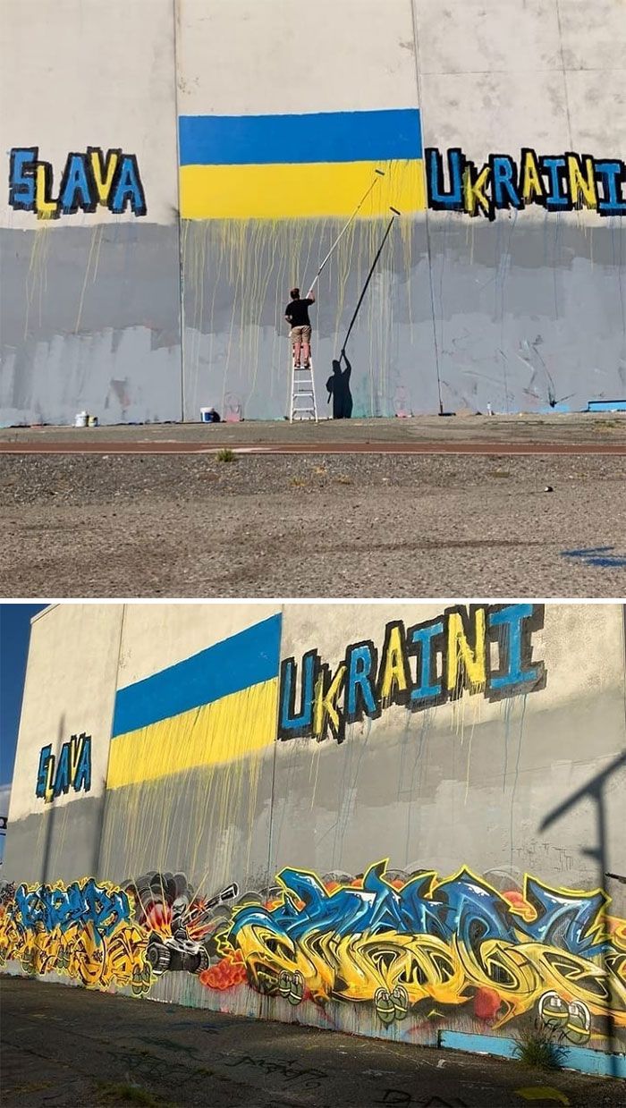 45 artes de rua incríveis que mostra apoio à Ucrânia 30