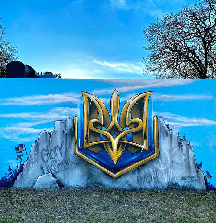 45 artes de rua incríveis que mostra apoio à Ucrânia 32