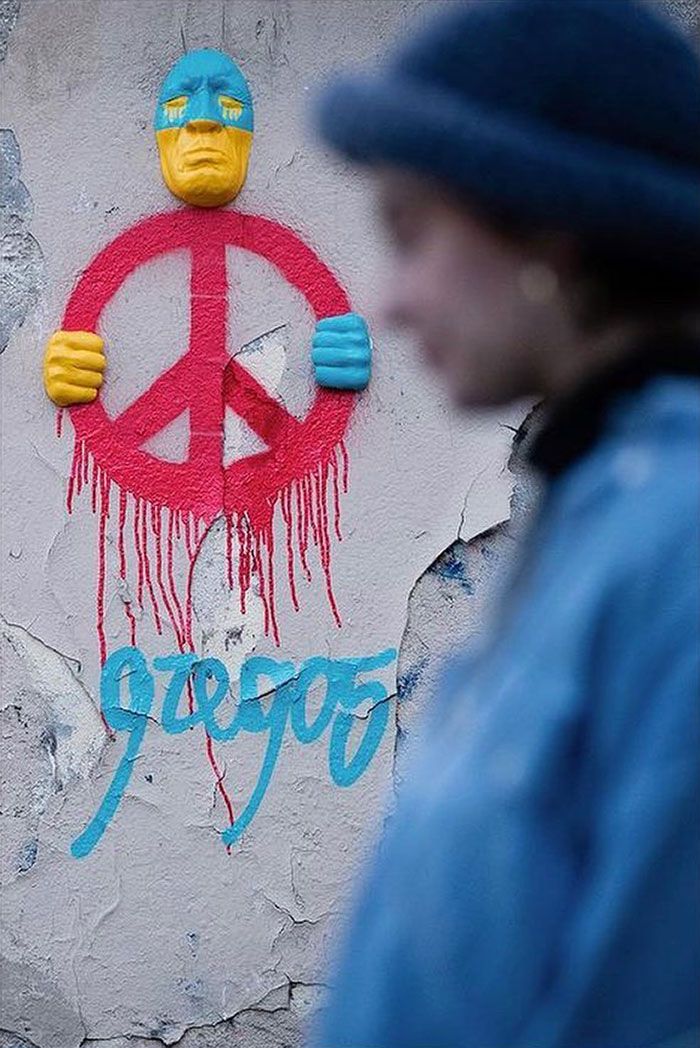 45 artes de rua incríveis que mostra apoio à Ucrânia 39