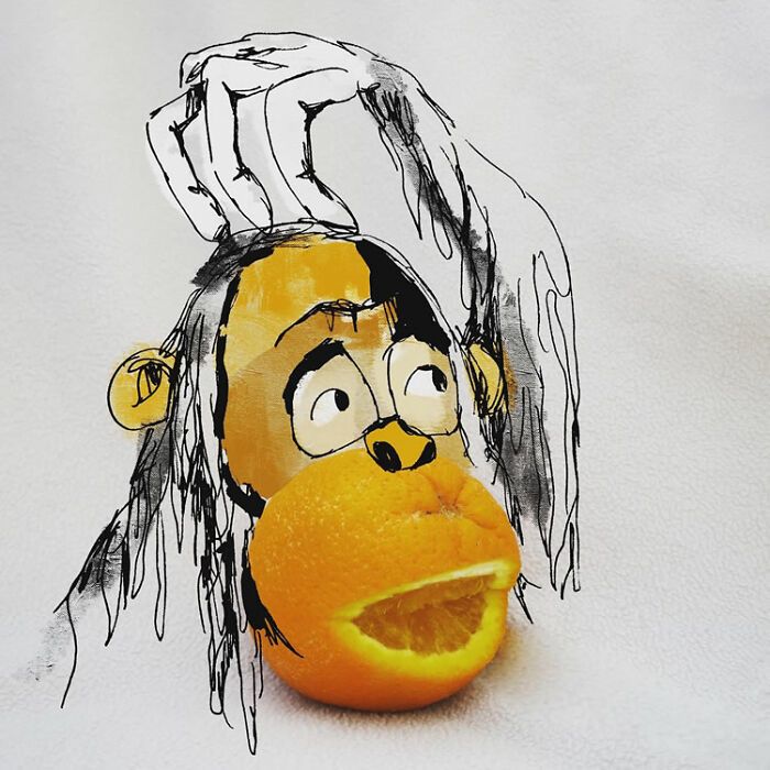 Artista de Praga desenha ilustrações interativas usando objetos do dia a dia (42 fotos) 1