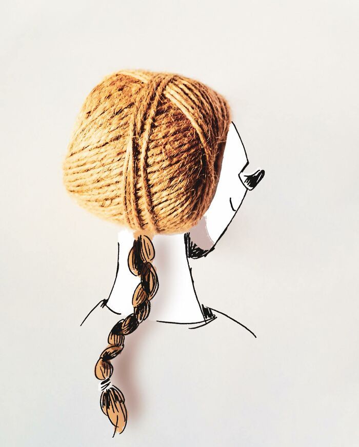 Artista de Praga desenha ilustrações interativas usando objetos do dia a dia (42 fotos) 8