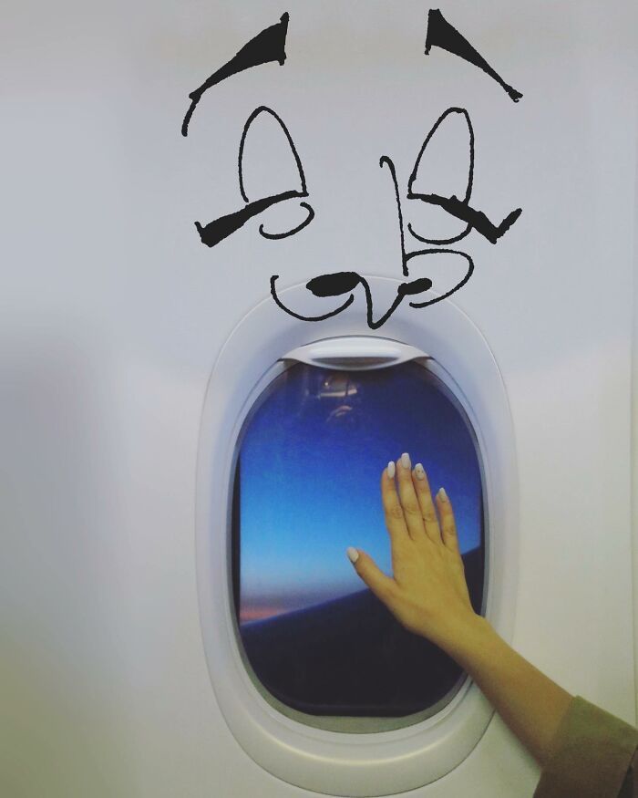 Artista de Praga desenha ilustrações interativas usando objetos do dia a dia (42 fotos) 18