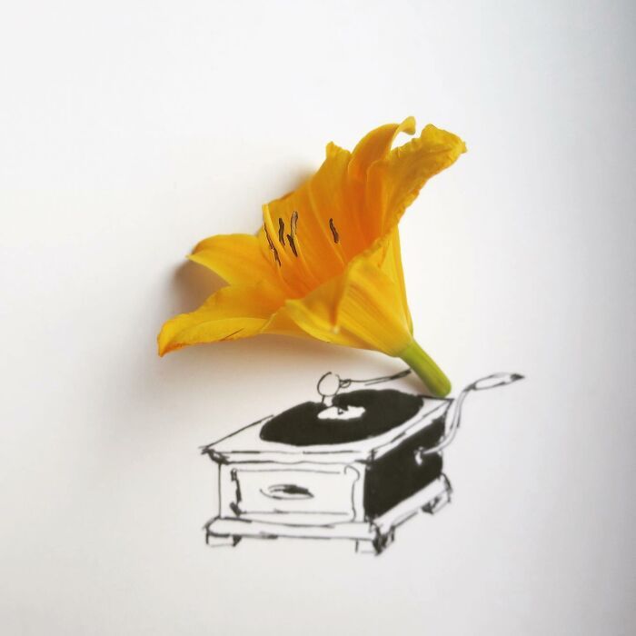 Artista de Praga desenha ilustrações interativas usando objetos do dia a dia (42 fotos) 20