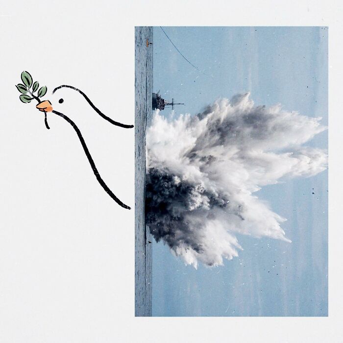 Artista de Praga desenha ilustrações interativas usando objetos do dia a dia (42 fotos) 28