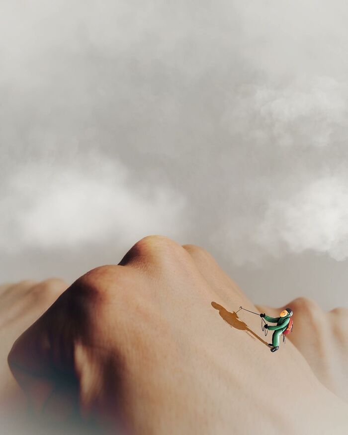 Artista de Praga desenha ilustrações interativas usando objetos do dia a dia (42 fotos) 29