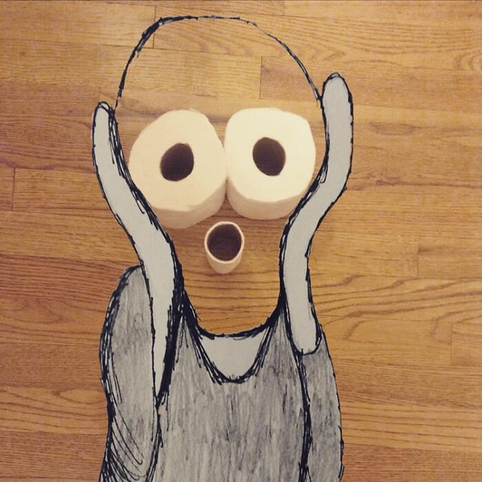 Artista de Praga desenha ilustrações interativas usando objetos do dia a dia (42 fotos) 40