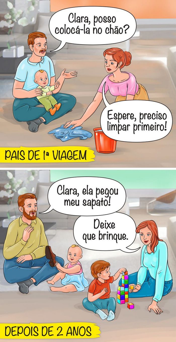 12 coisas que costumam mudar em uma família com a chegada do segundo filho 12
