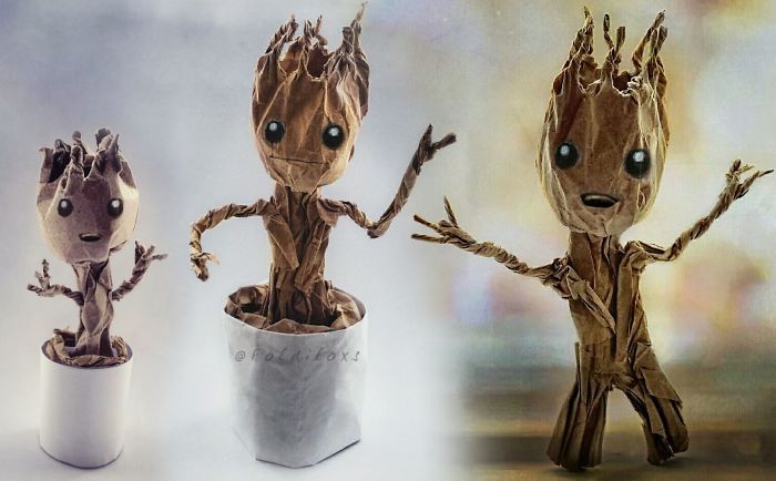 Eu faço origami inspirado na cultura pop, e aqui estão meus melhores 37 trabalhos 32