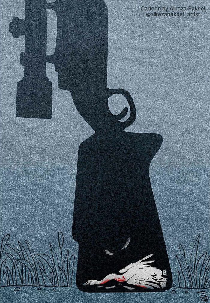 Falhas da sociedade: 30 ilustrações deste artista 1