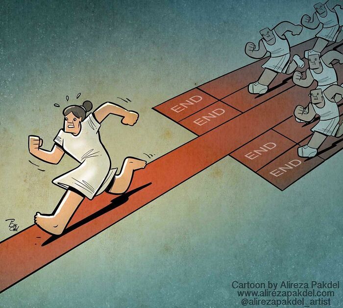 Falhas da sociedade: 30 ilustrações deste artista 5