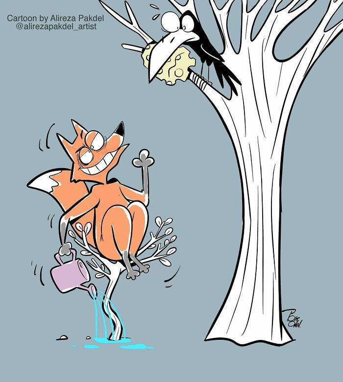 Falhas da sociedade: 30 ilustrações deste artista 13