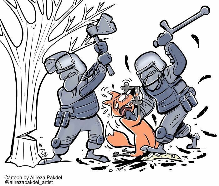 Falhas da sociedade: 30 ilustrações deste artista 14