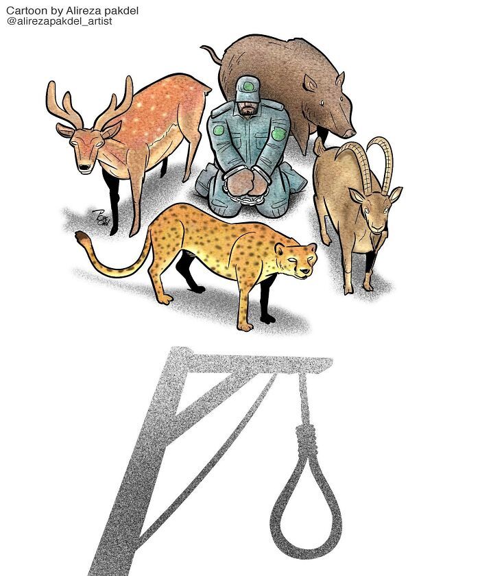 Falhas da sociedade: 30 ilustrações deste artista 21