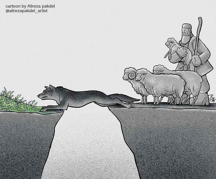 Falhas da sociedade: 30 ilustrações deste artista 23