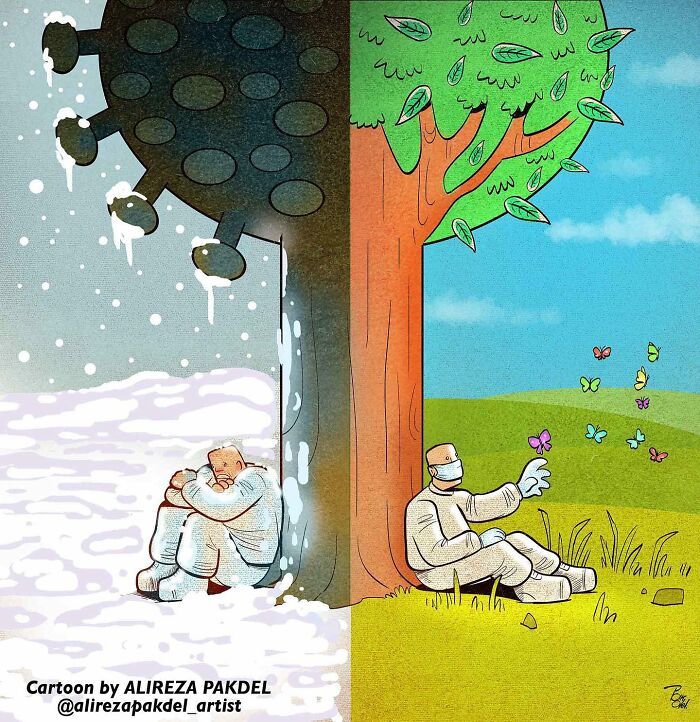 Falhas da sociedade: 30 ilustrações deste artista 24