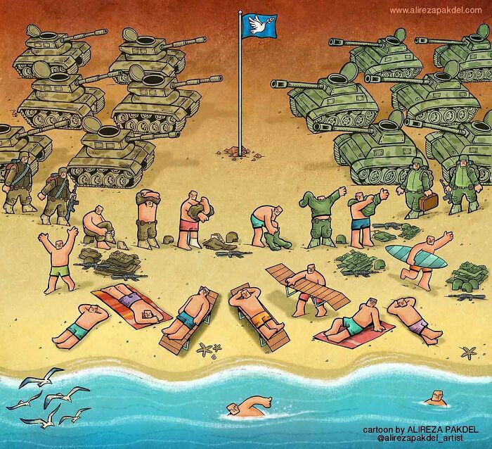 Falhas da sociedade: 30 ilustrações deste artista 29