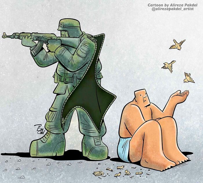 Falhas da sociedade: 30 ilustrações deste artista 30