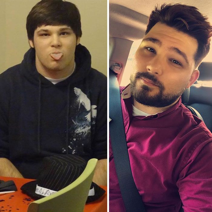 36 fotos antes e depois de homens que abandonaram as navalhas e deixaram suas barbas crescerem livremente 20