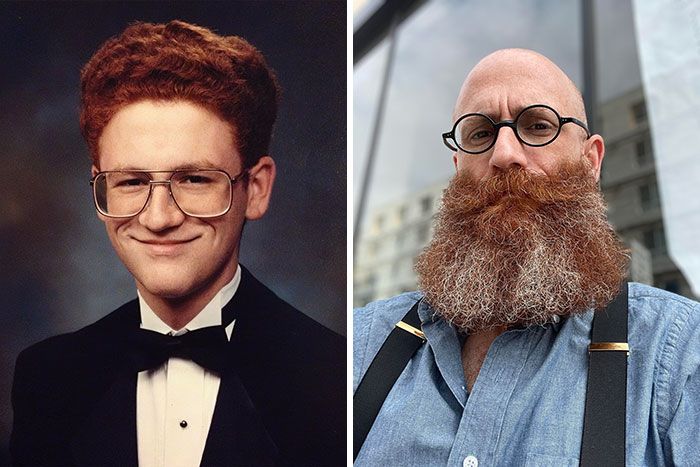 36 fotos antes e depois de homens que abandonaram as navalhas e deixaram suas barbas crescerem livremente 25