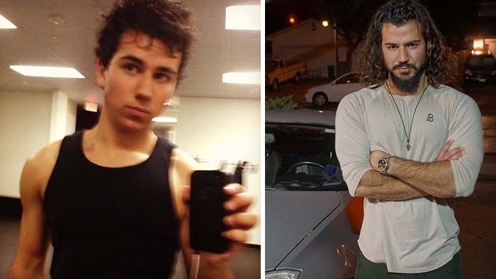 36 fotos antes e depois de homens que abandonaram as navalhas e deixaram suas barbas crescerem livremente 33