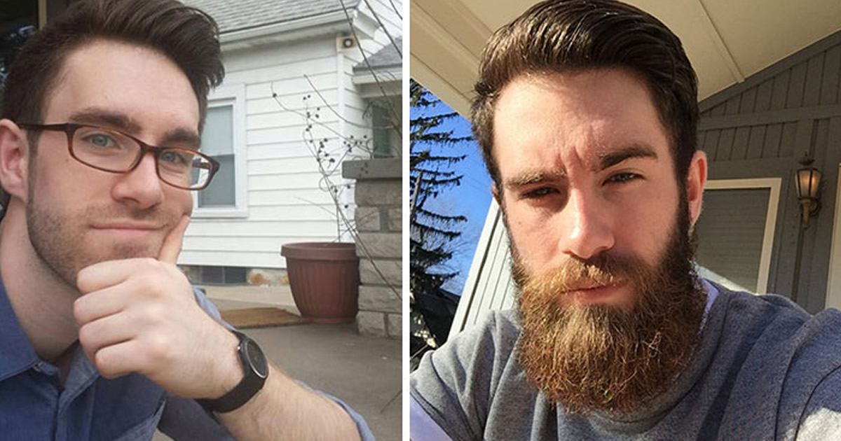 36 fotos antes e depois de homens que abandonaram as navalhas e deixaram suas barbas crescerem livremente 64