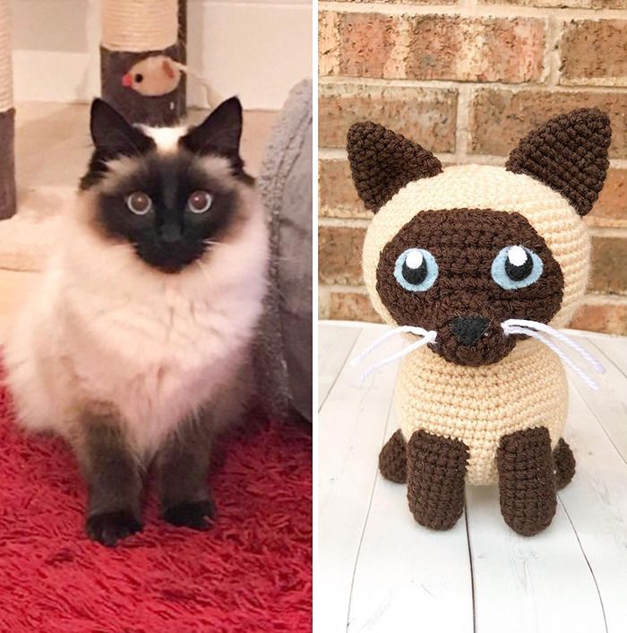 Meu hobby é fazer amigurumi com base nos animais de estimação das pessoas (29 fotos) 3