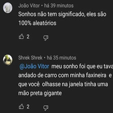 Sonhos não tem significado, eles são 100% aleatórios