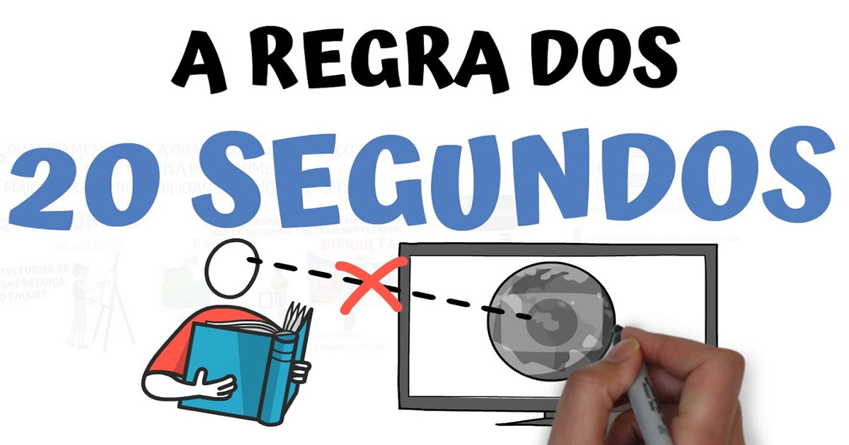 A regra dos 20 segundos