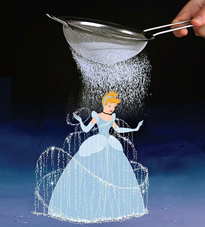 Artista coloca personagens da Disney em cenários não tão inocentes (16 fotos) 6