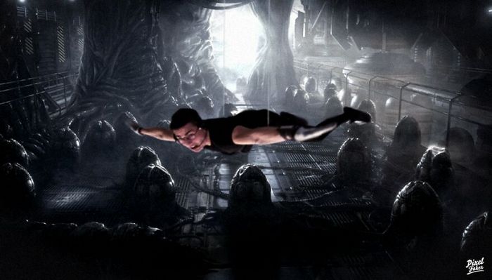 Artista digital combina personagens de filmes populares, e os resultados são hilários (48 fotos) 38