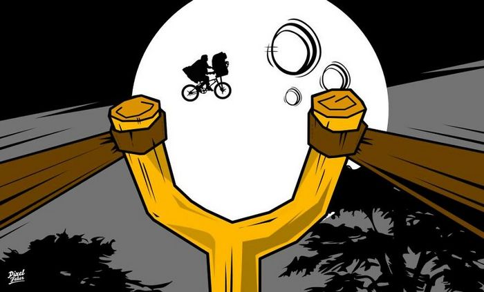 Artista digital combina personagens de filmes populares, e os resultados são hilários (48 fotos) 44