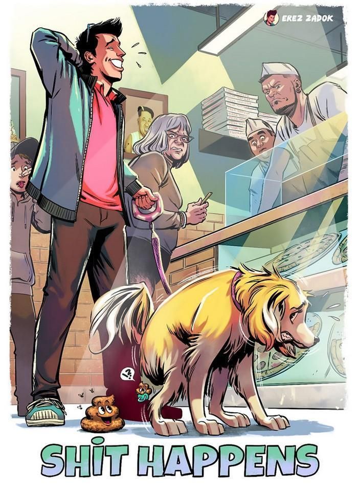 20 ilustrações fofas e tocantes que só os donos de cachorros vão entender 2