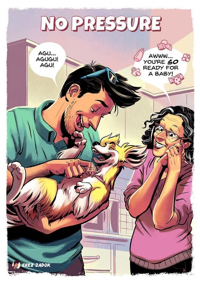 20 ilustrações fofas e tocantes que só os donos de cachorros vão entender 3