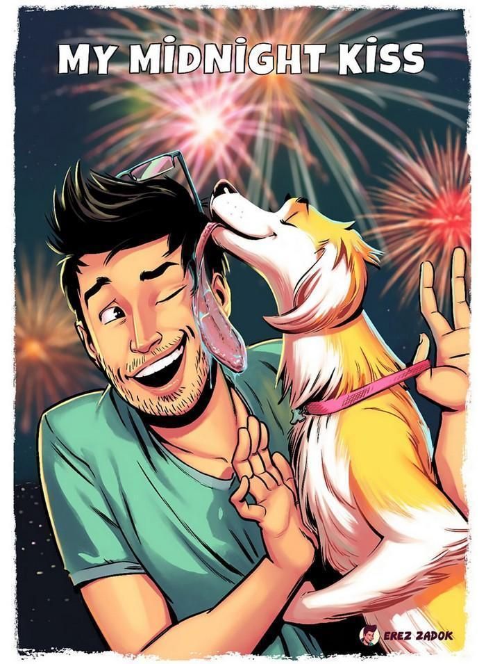 20 ilustrações fofas e tocantes que só os donos de cachorros vão entender 7