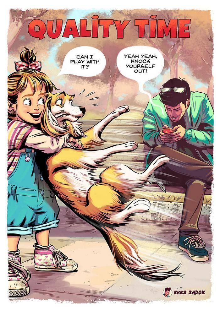 20 ilustrações fofas e tocantes que só os donos de cachorros vão entender 20