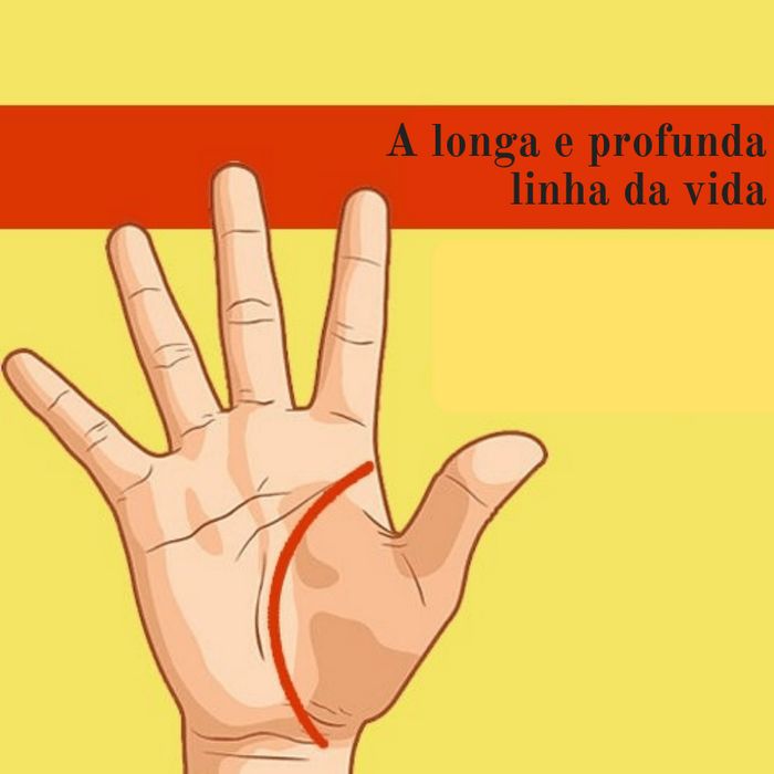 Linha da vida: Seu destino está escrito em suas mãos