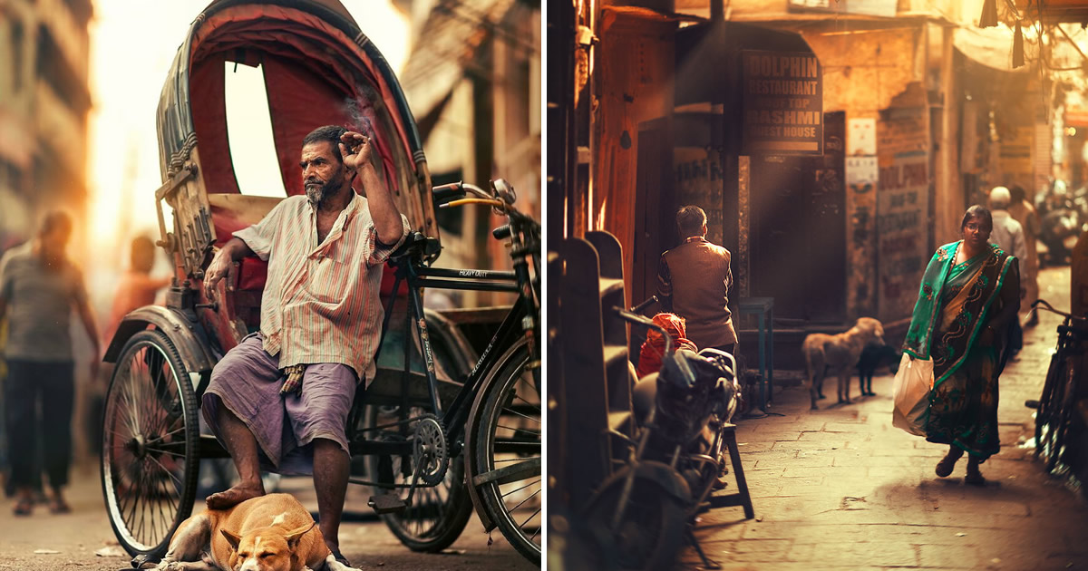 O lado tranquilo da vida urbana nas ruas estreitas do sul da Ásia (36 fotos) 75