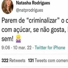 Café com ou sem açúcar