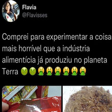 Última invenção da indústria alimentícia