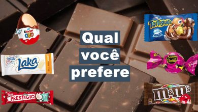 O que você prefere: Você só pode comer um desses chocolates para o resto da vida 6