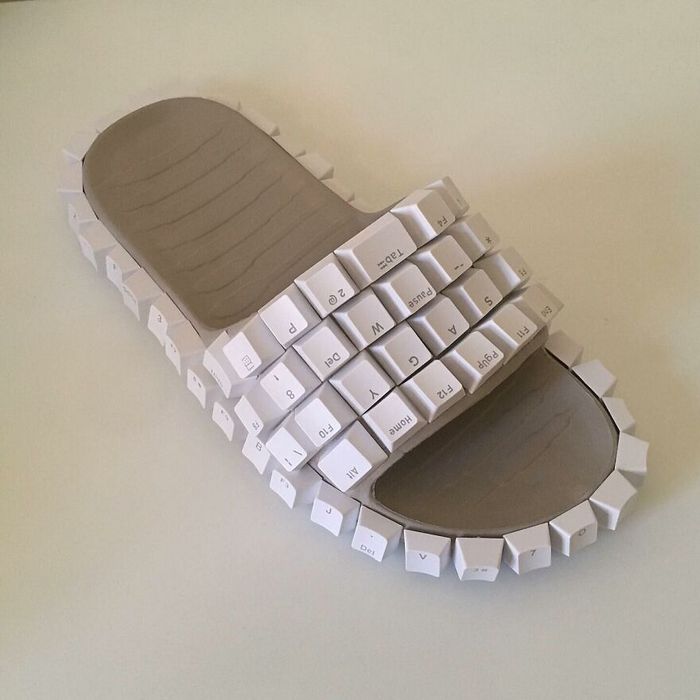 Artista cria objetos incríveis com teclas do teclados de computador (16 fotos) 3