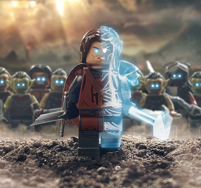 Artista decidiu usar Lego para recriar cenas populares de filmes e jogos (36 fotos) 5