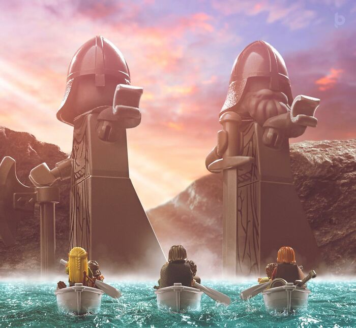 Artista decidiu usar Lego para recriar cenas populares de filmes e jogos (36 fotos) 9