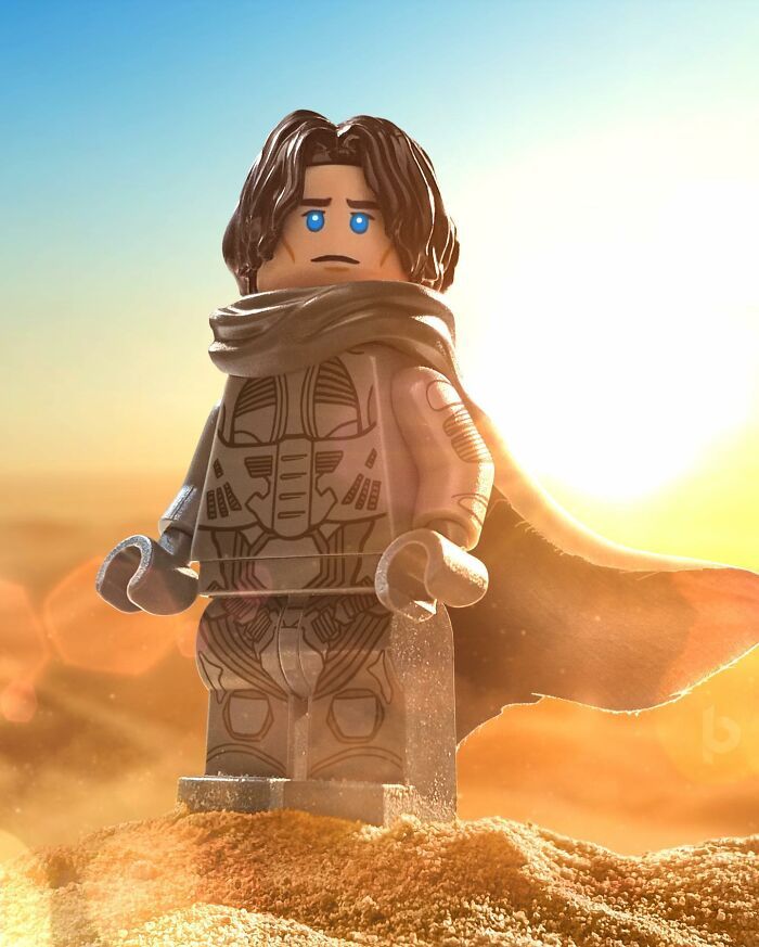 Artista decidiu usar Lego para recriar cenas populares de filmes e jogos (36 fotos) 12